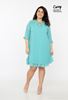 Picture of PLUS SIZE DRESS WITH FLARED SLEEVE